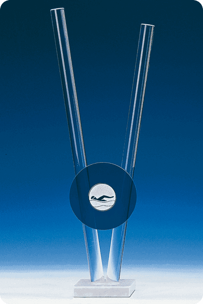 Trofeo de vidrio -  GLA0221