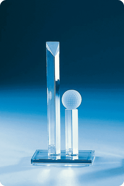 Trofeo de vidrio -  GLA0225