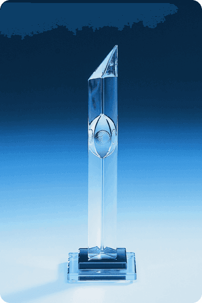 Trofeo de vidrio -  GLA0226