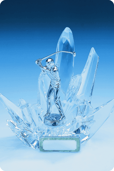 Trofeo de vidrio -  GLA0227