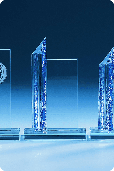 Trofeo de vidrio -  GLA0230