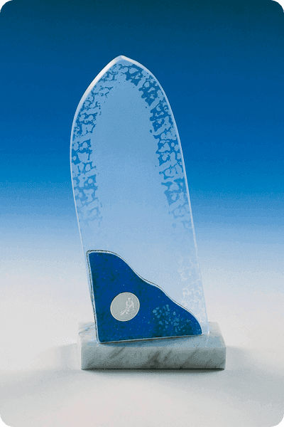 Trofeo de vidrio -  GLA0237