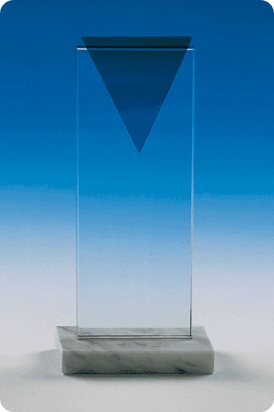Trofeo de vidrio -  GLA0239