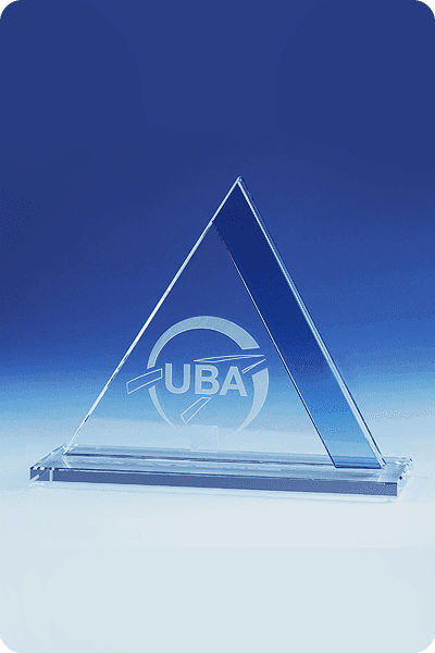 Trofeo de vidrio -  GLA0242
