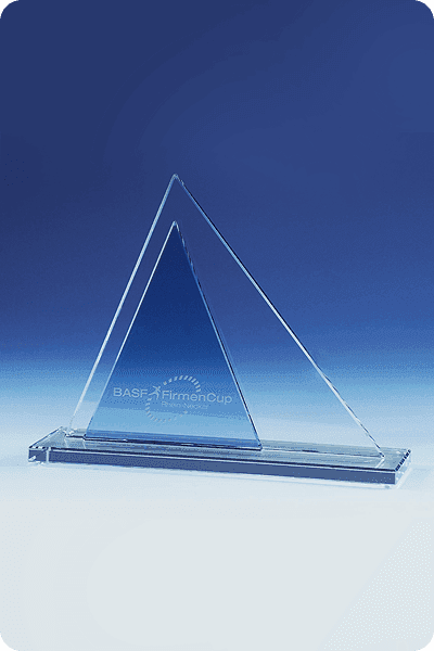Trofeo de vidrio -  GLA0243