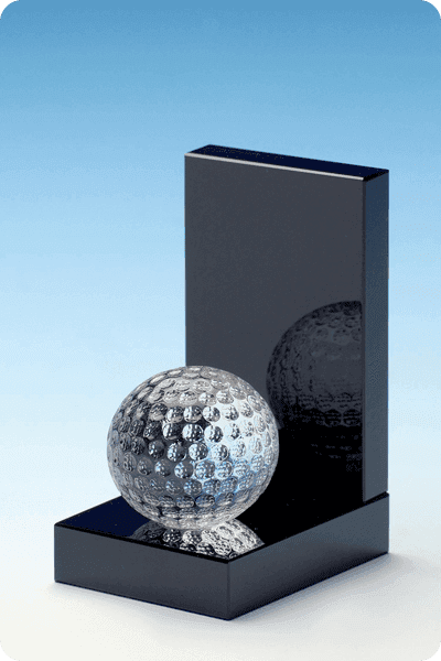 Trofeo de cristal -  GLA0258