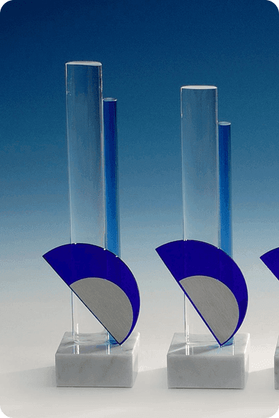 Trofeo de vidrio -  GLA0264