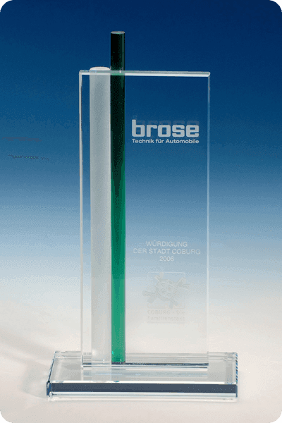 Trofeo de vidrio -  GLA0265