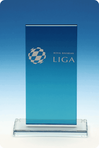 Trofeo de vidrio -  GLA0266