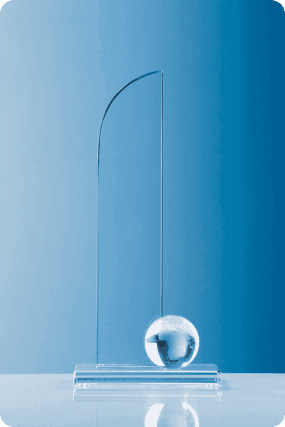 Trofeo de cristal -  GLA0276