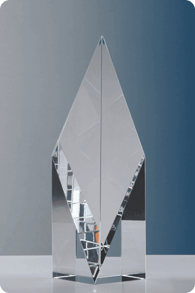 Trofeo de cristal -  GLA0287