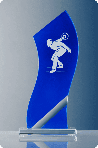 Trofeo de vidrio -  GLA0290