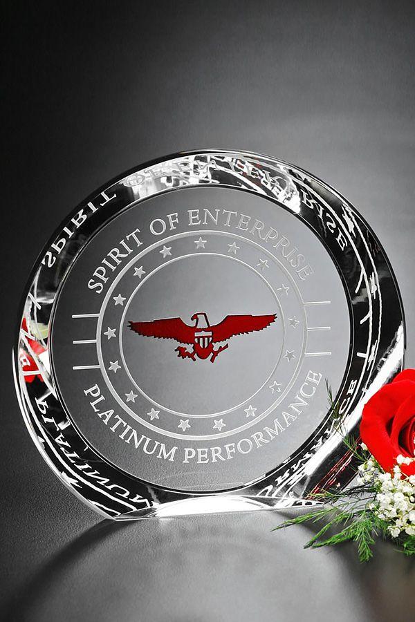 Trofeo de vidrio -  GLA0315