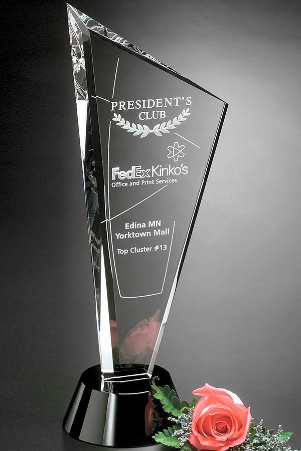 Trofeo de cristal -  GLA0324
