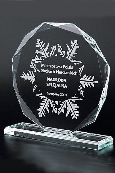 Trofeo de vidrio -  GLA0032