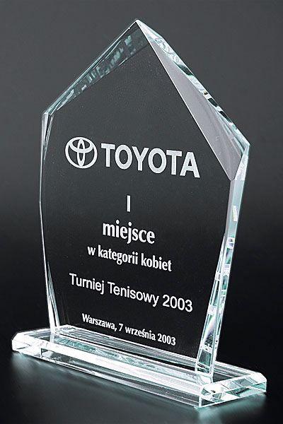 Trofeo de vidrio -  GLA0033