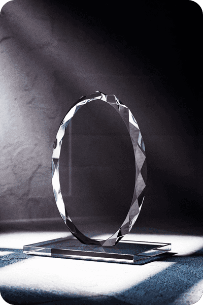 Trofeo de cristal -  GLA0403