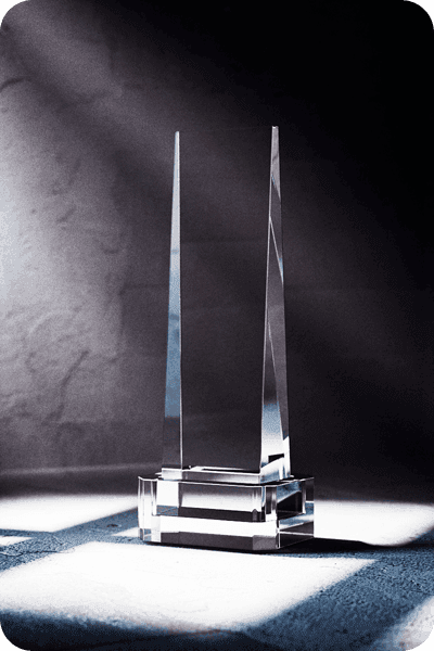 Trofeo de cristal -  GLA0409
