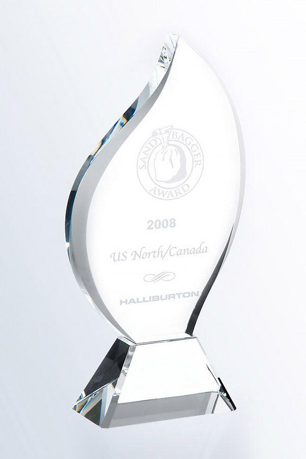 Trofeo de vidrio -  GLA0417