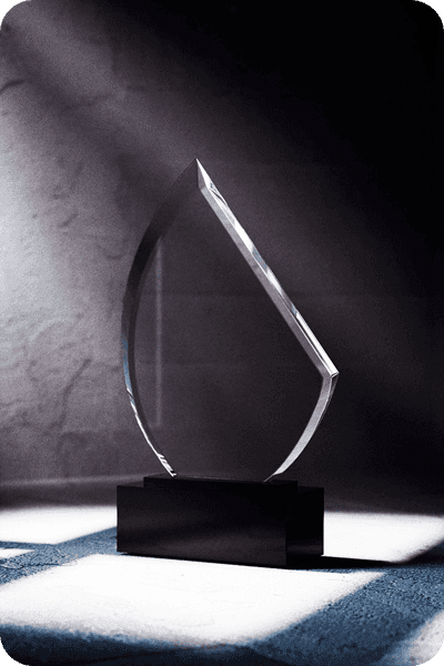 Trofeo de cristal -  GLA0419