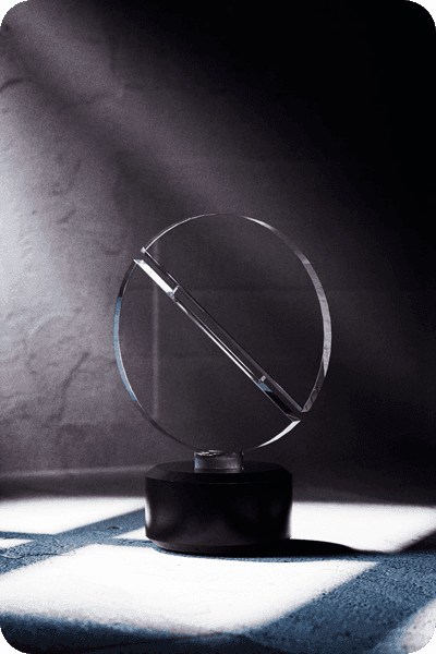 Trofeo de cristal -  GLA0423