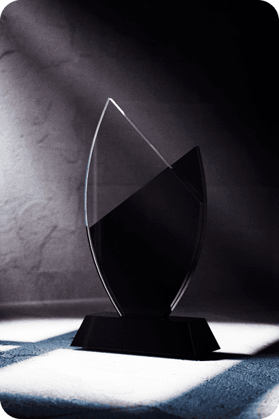 Trofeo de cristal -  GLA0424