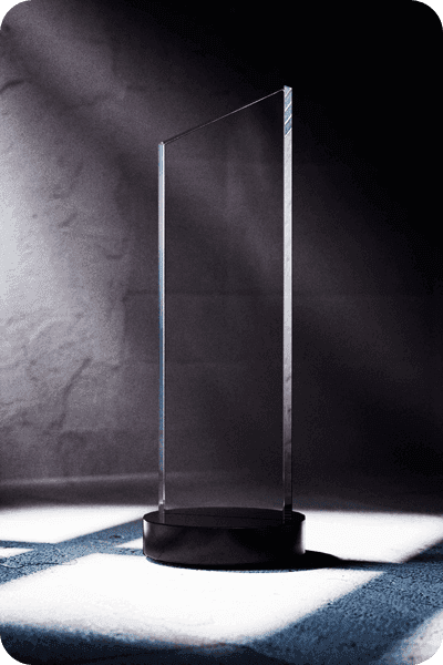 Trofeo de cristal -  GLA0427