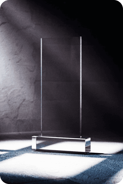 Trofeo de cristal -  GLA0430