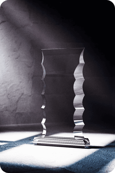 Trofeo de cristal -  GLA0432
