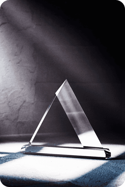 Trofeo de cristal -  GLA0434