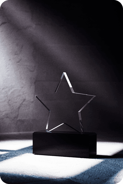 Trofeo de cristal -  GLA0439