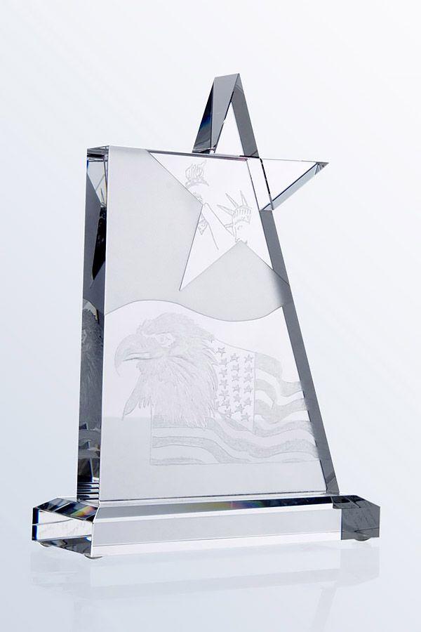 Trofeo de vidrio -  GLA0443