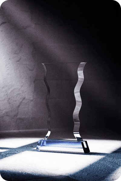 Trofeo de cristal -  GLA0445