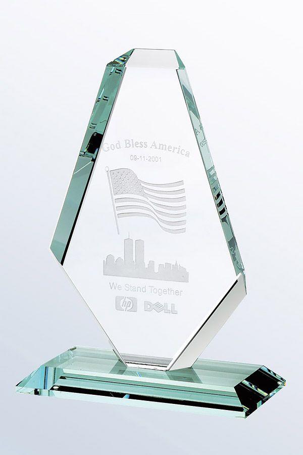 Trofeo de vidrio -  GLA0744