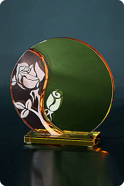 Trofeo de vidrio -  GLA0088
