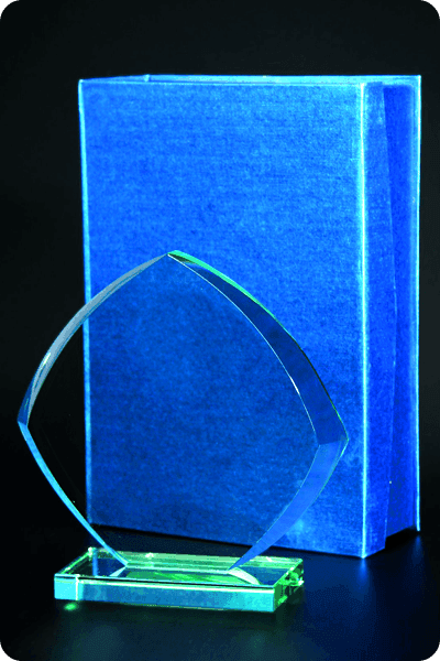 Trofeo de vidrio -  GLA0943