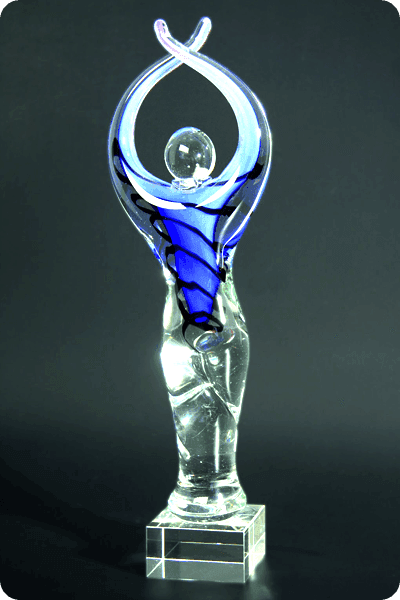 Trofeo de vidrio -  GLA0947