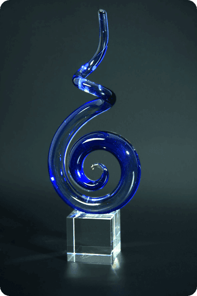 Trofeo de vidrio -  GLA0948