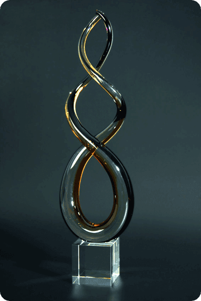 Trofeo de vidrio -  GLA0949