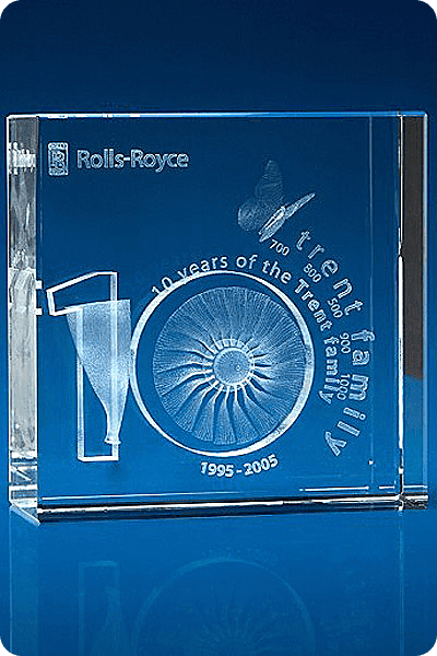 Trofeo de cristal -  GLA0094