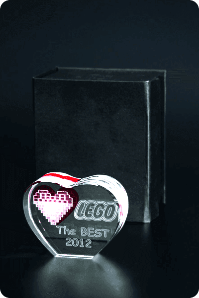 Trofeo de cristal -  GLA0950