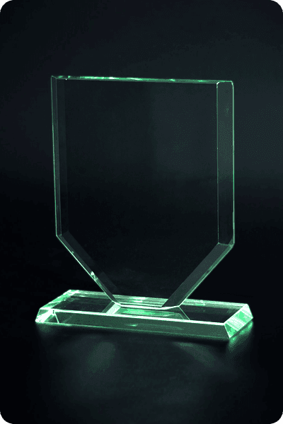 Trofeo de vidrio -  GLA0952