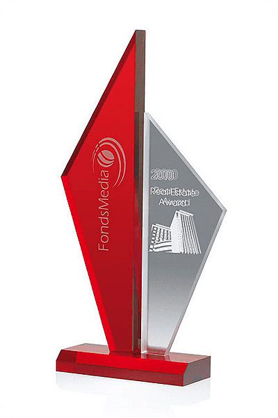 Trofeo de vidrio -  GLA0955