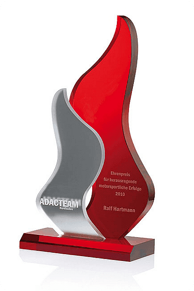Trofeo de vidrio -  GLA0956