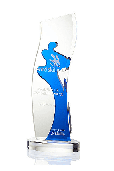 Trofeo de vidrio -  GLA0973