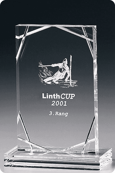 Trofeo de cristal -  GLA0979