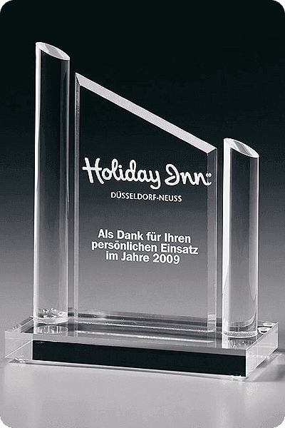 Trofeo de cristal -  GLA0980