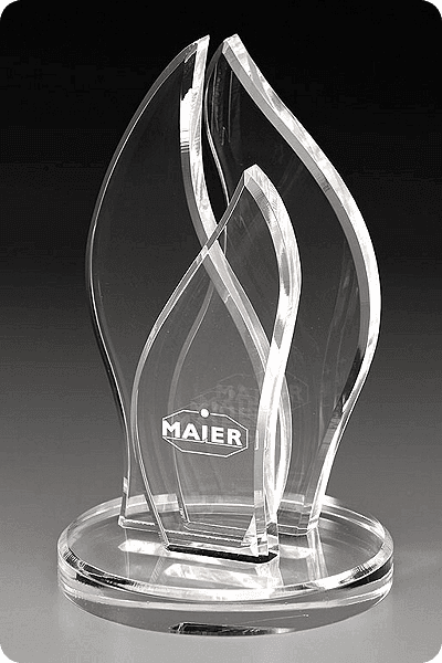 Trofeo de cristal -  GLA0982