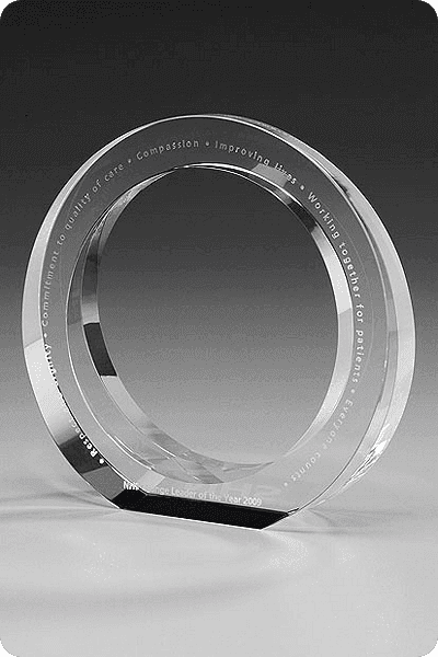 Trofeo de cristal -  GLA0992