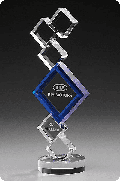 Trofeo de cristal -  GLA0994